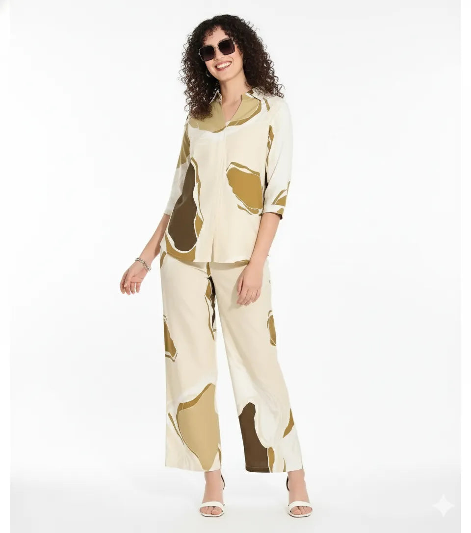 Arolisa  Women’s Premium Rayon Printed Night Suit Set – Soft, Stylish & Ultra-Comfortable Loungewear