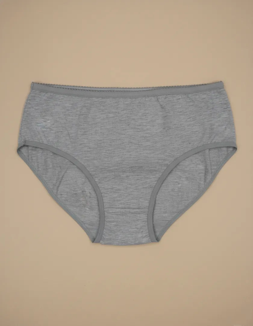 Swanz  Cotton Spandex Hipster Panty Soft Stretch Mid-Rise Comfort Fit