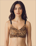Polyamide Padded Printed Bonded Bra  (SB-6827 PR)