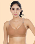 Cotton Padded Bonded Backless Everyday Bra (TW-SB-9851-FWN)