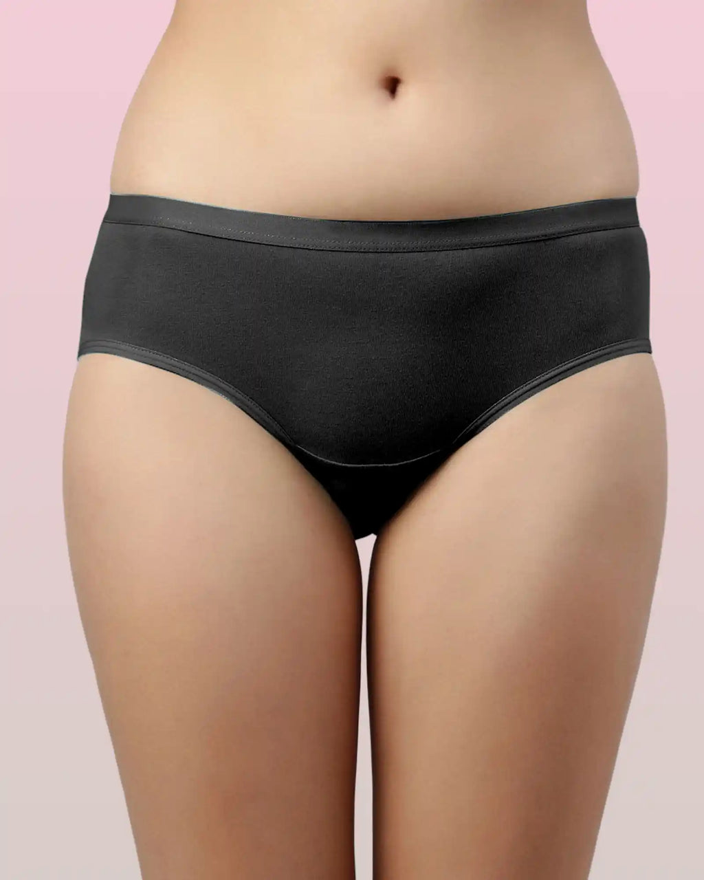 Swanz  High Coverage Cotton Spandex Hipster Panty with Stay-Fresh Treatment (Pack of 3)
