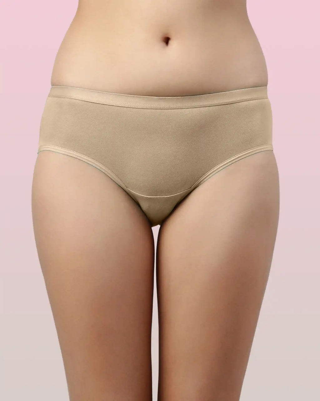 Swanz  High Coverage Cotton Spandex Hipster Panty with Stay-Fresh Treatment (Pack of 6)