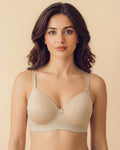 Everyday Lightly Padded Non-Wired Polyamide Bonded Bra (TW-95991 Skin)