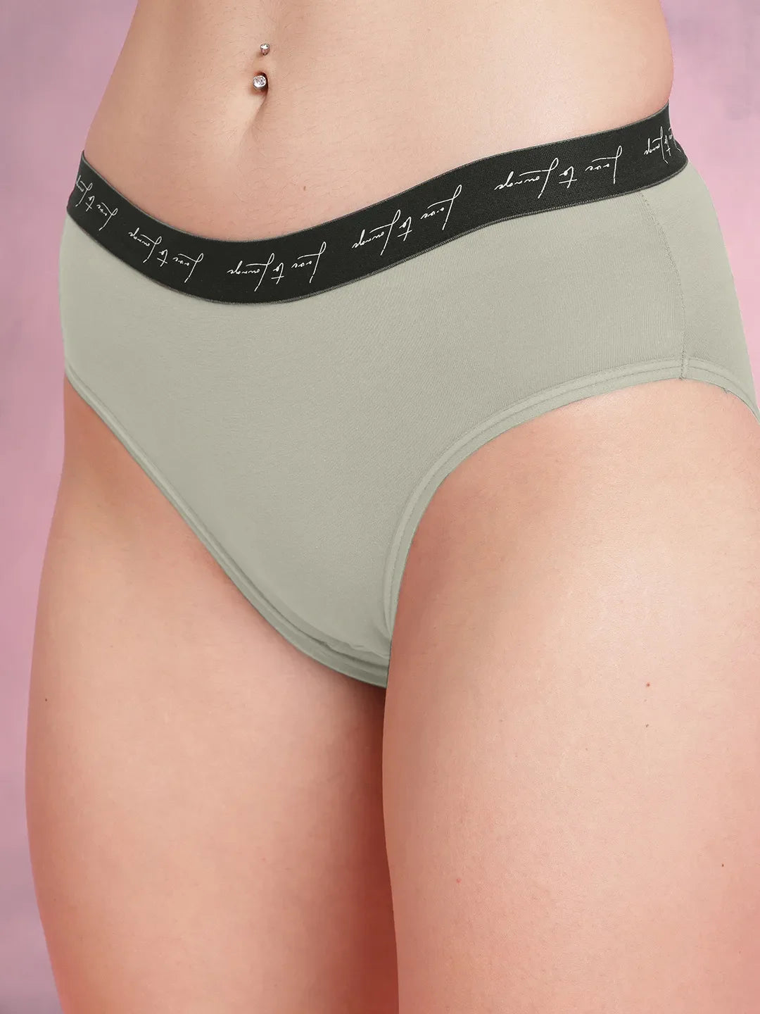 Swanz  Cotton Spandex Panty Soft Stretch Everyday Comfort (Pack of 3)