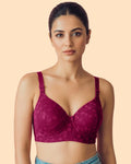 Cotton Padded Bonded Lace Bra  (TW-SB-58011)