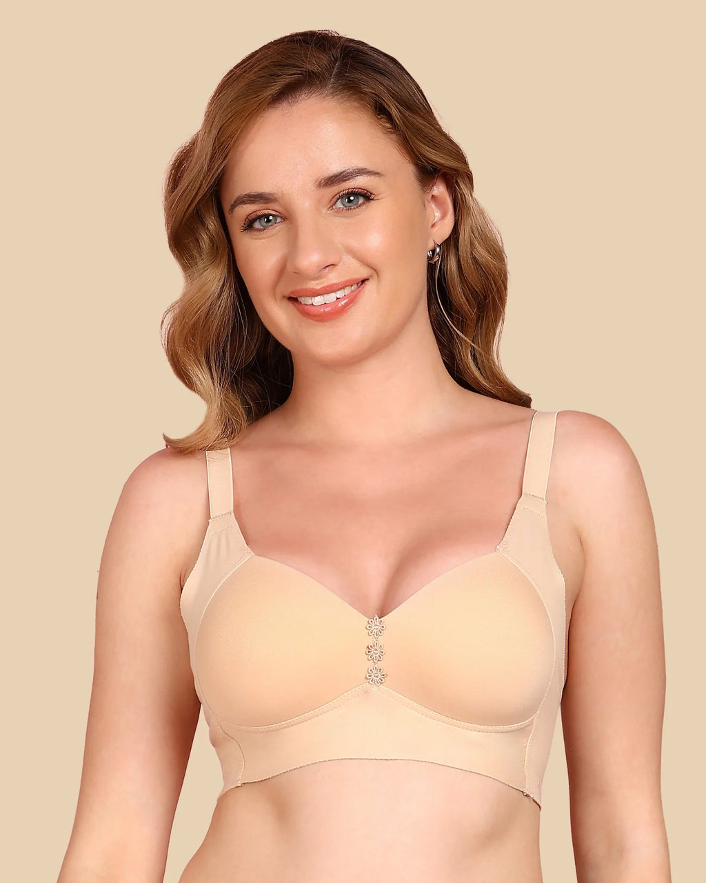 Swanz  Bonded Breathable Cotton Plus-Size Padded M-Frame Minimiser (TW-SB-9203)