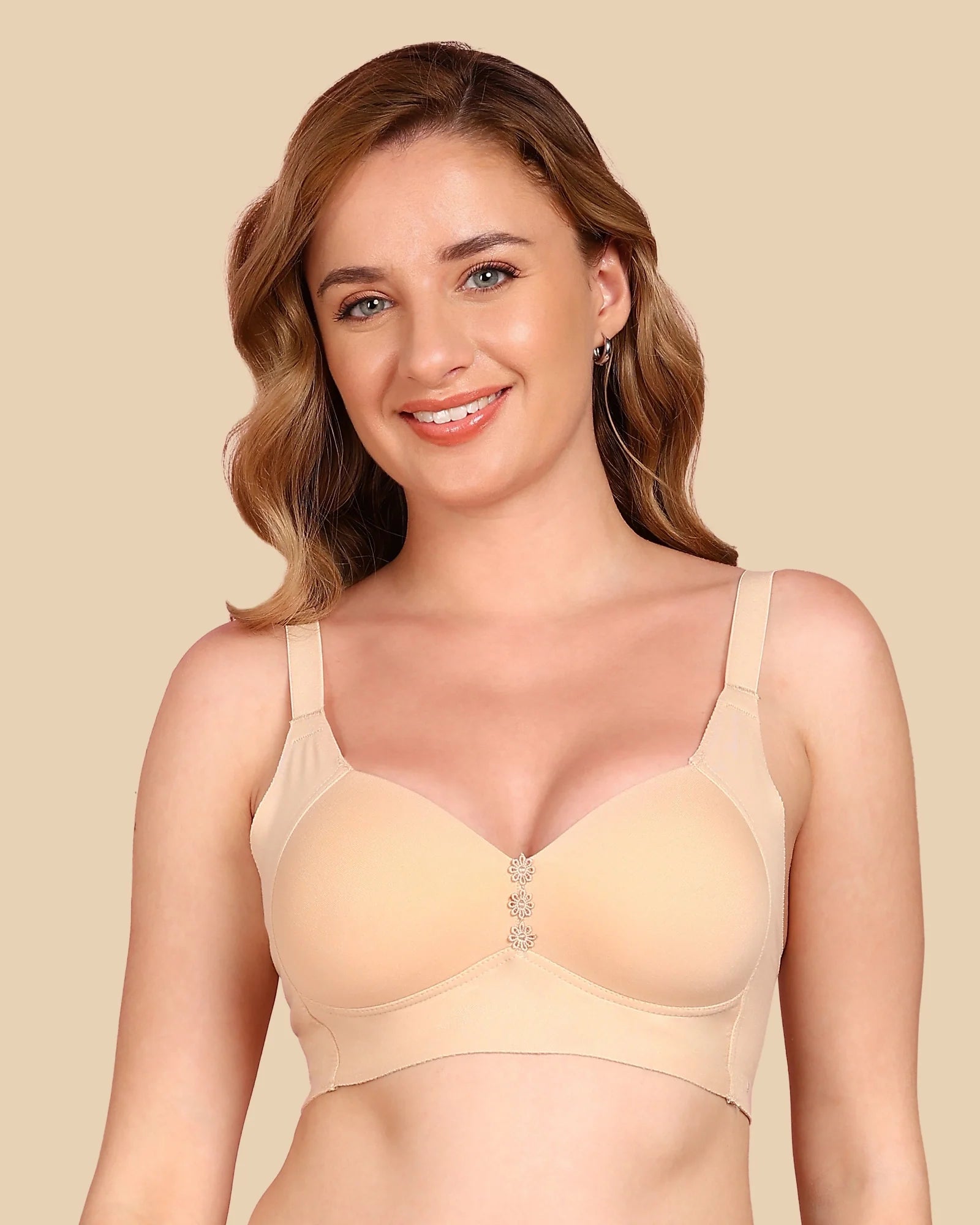 Swanz  Bonded Breathable Cotton Plus-Size Padded M-Frame Minimiser (TW-SB-9203)