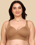 Swanz  Bonded Breathable Cotton Plus-Size Padded M-Frame Minimiser (SB-9203)