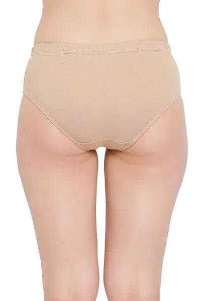 Swanz  Cotton Classic Antimicrobial Hipster Panty Soft, Breathable & Stain-Resistant Everyday Comfort (Pack of 3)