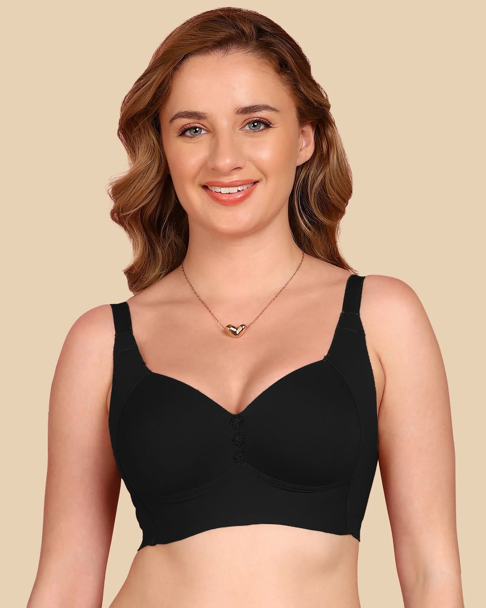 Swanz  Bonded Breathable Cotton Plus-Size Padded M-Frame Minimiser (TW-SB-9203)
