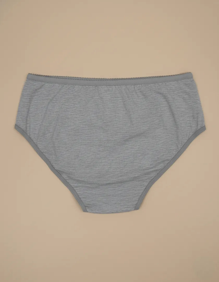 Swanz  Cotton Spandex Hipster Panty Soft Stretch Mid-Rise Comfort Fit