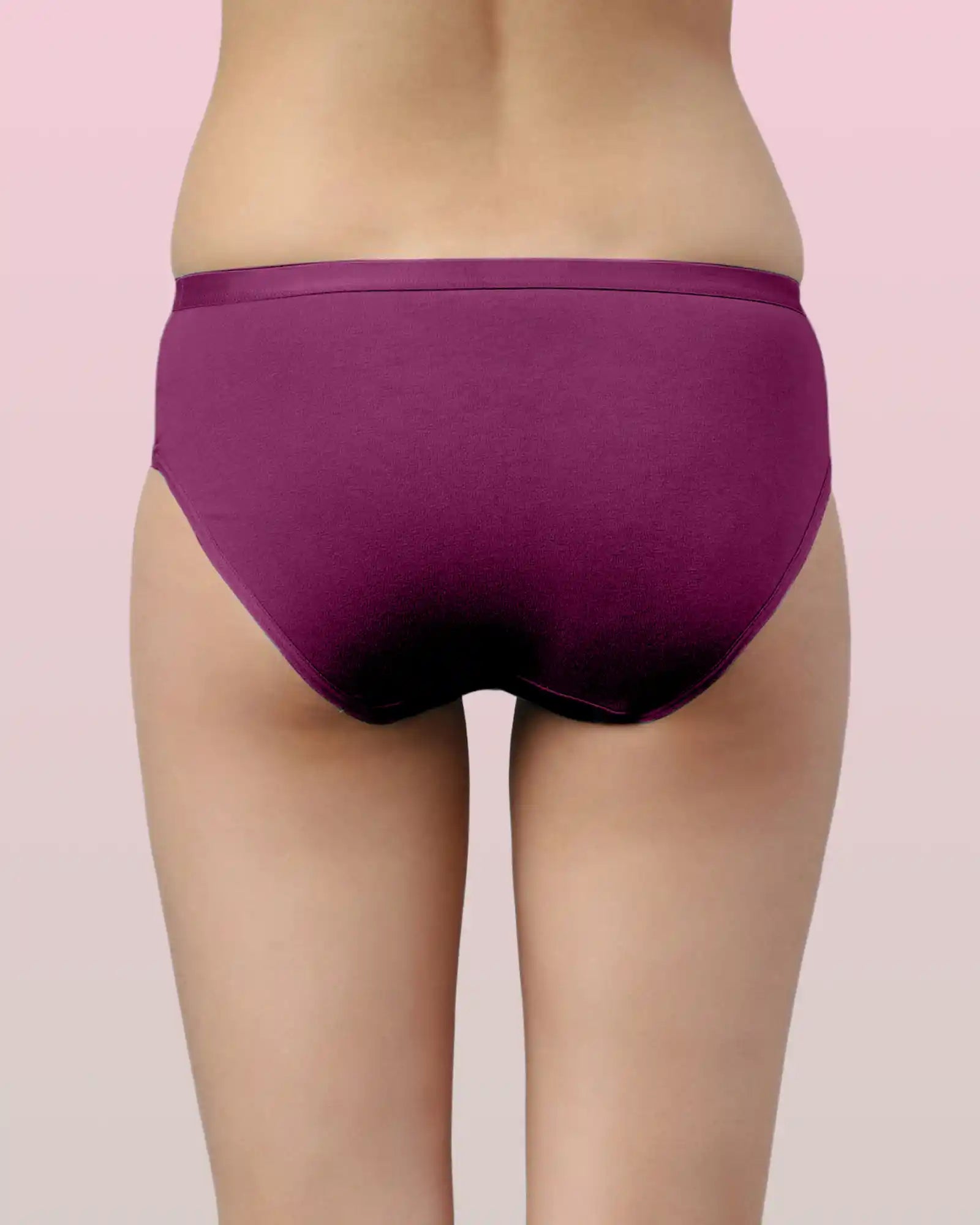 Swanz  High Coverage Cotton Spandex Hipster Panty with Stay-Fresh Treatment (Pack of 3)
