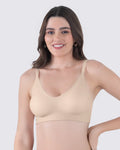 Swanz  Bonded Polyamide Full-Coverage Padded Bra (SB-968)