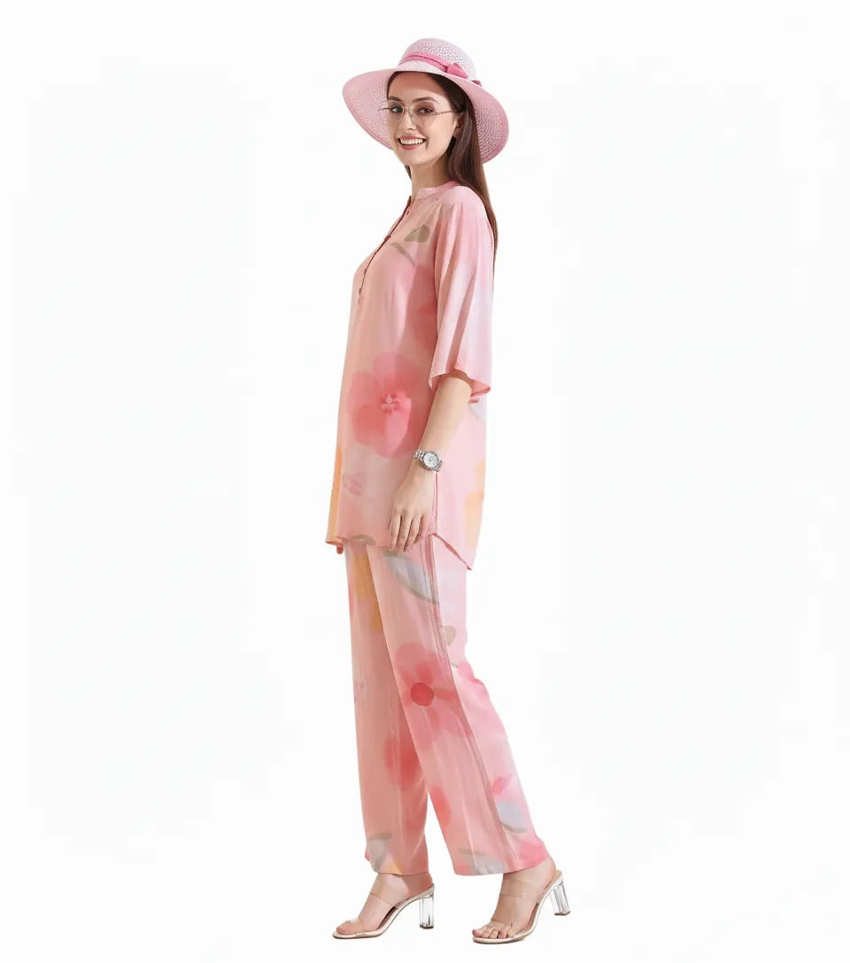 Arolisa  Women’s Premium Rayon Printed Night Suit Set – Soft, Stylish & Ultra-Comfortable Loungewear