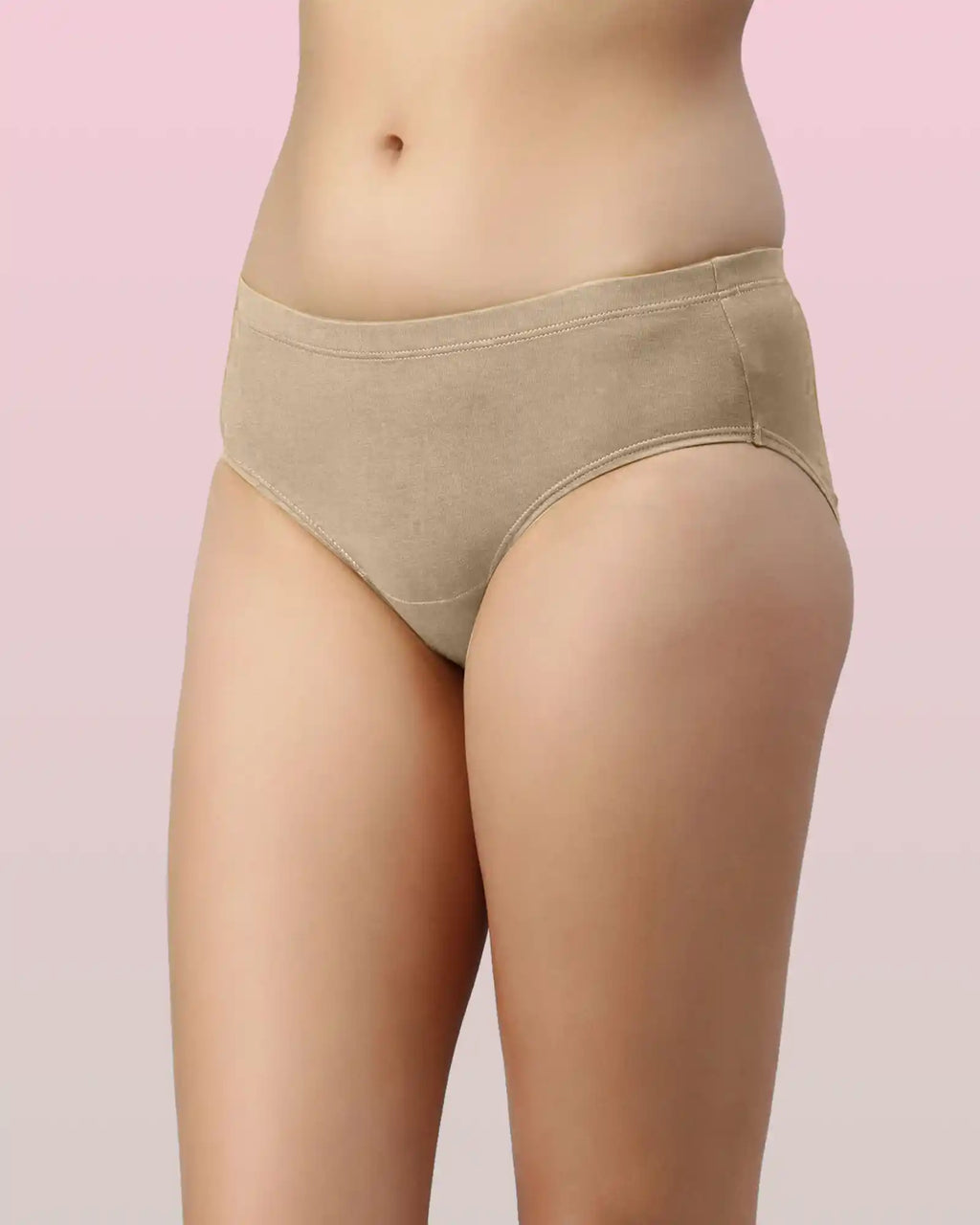 Swanz  High Coverage Cotton Spandex Hipster Panty with Stay-Fresh Treatment (Pack of 3)