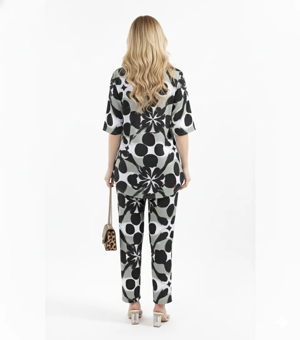 Arolisa  Women’s Premium Rayon Printed Night Suit Set – Soft, Stylish & Ultra-Comfortable Loungewear