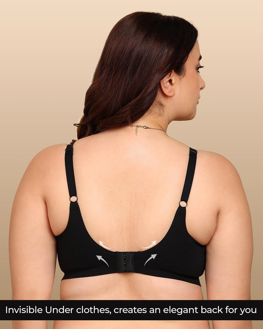 Swanz  Bonded Breathable Cotton Padded Full-Coverage Bra (SB-938)