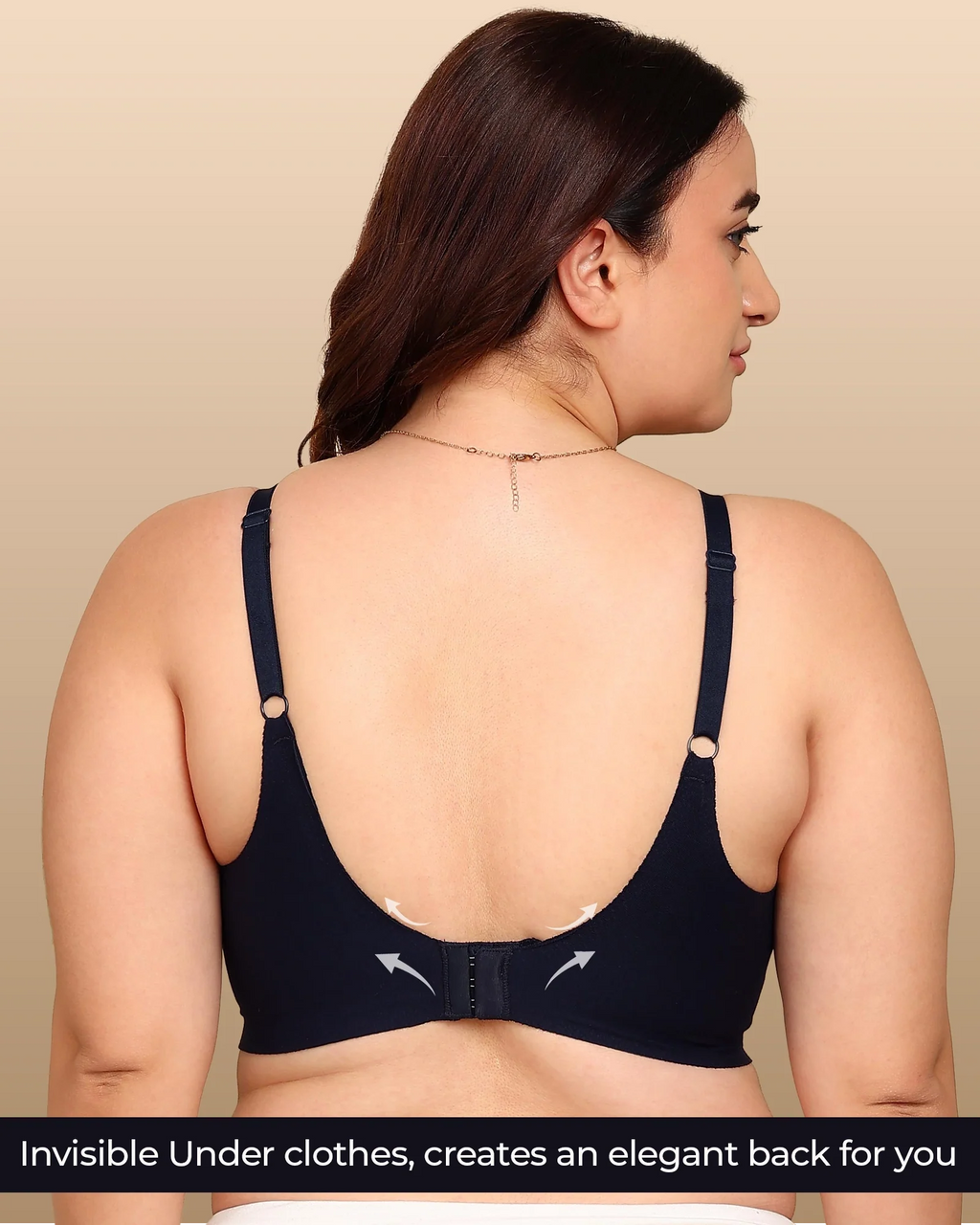 Swanz  Bonded Breathable Cotton Padded Full-Coverage Bra (SB-938)