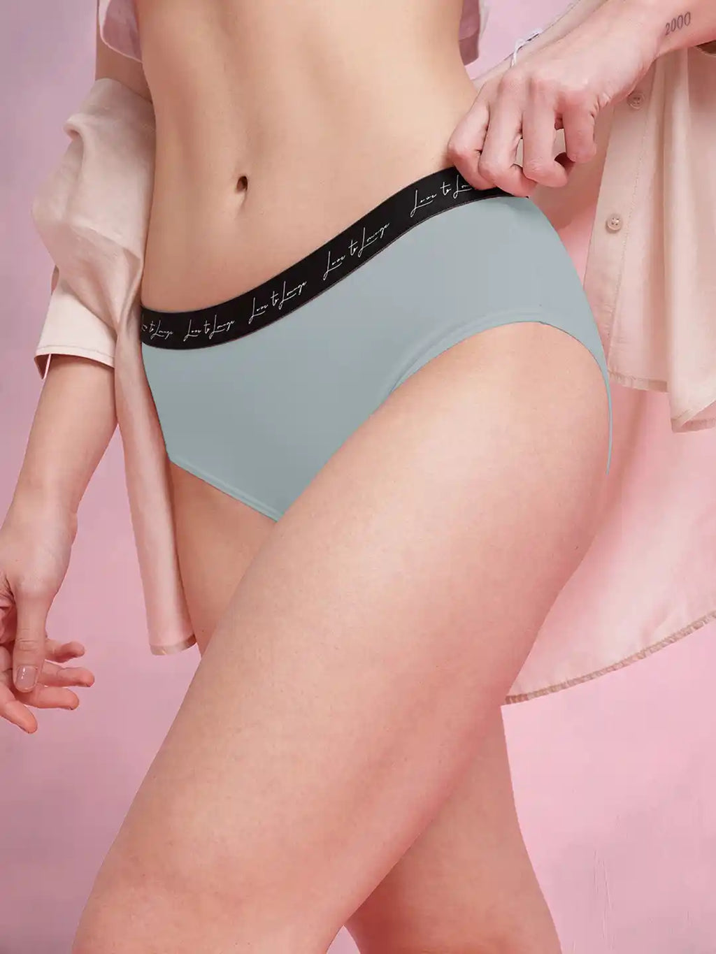 Swanz  Cotton Spandex Panty Soft Stretch Everyday Comfort (Pack of 3)