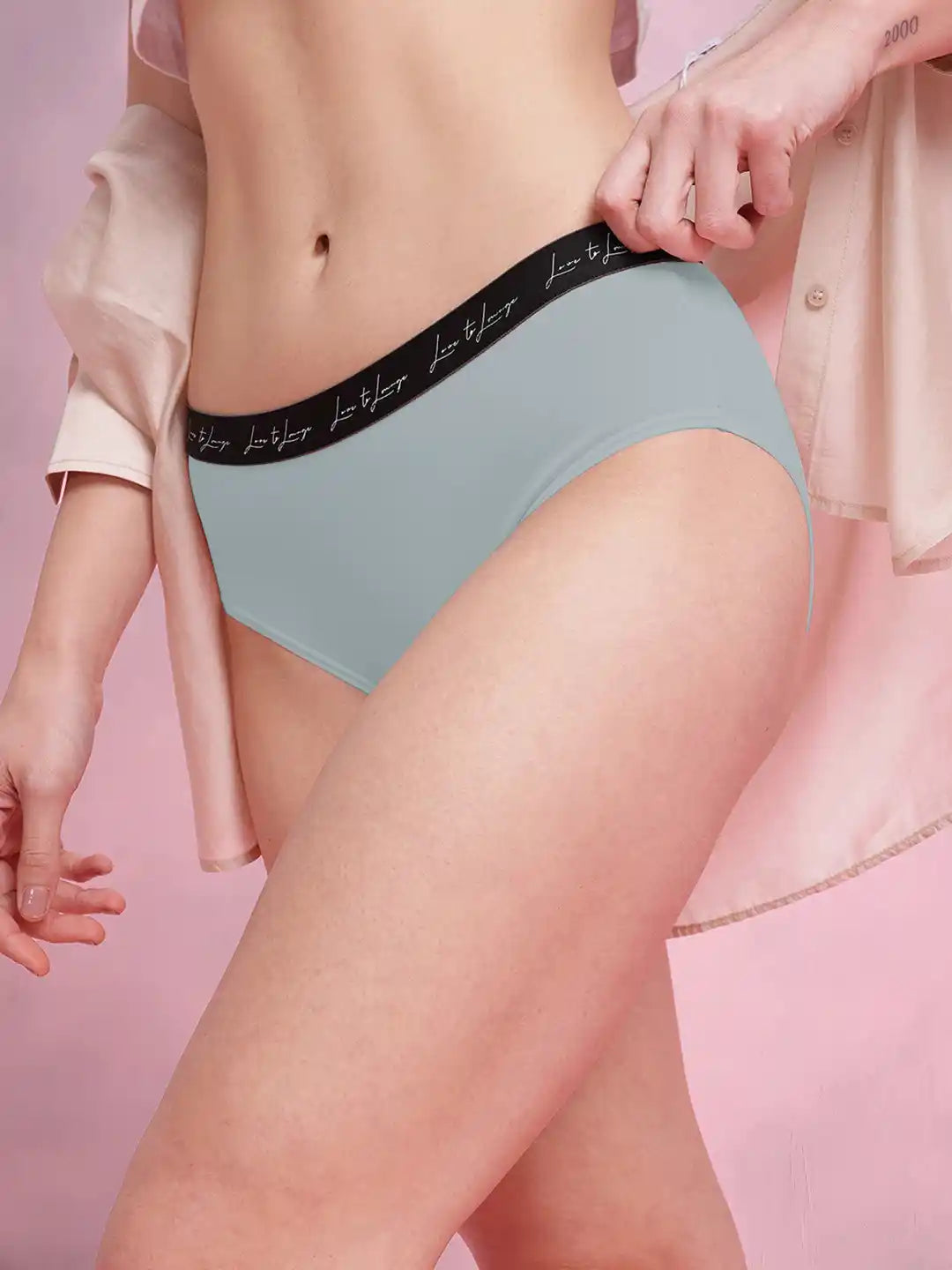 Swanz  Cotton Spandex Panty Soft Stretch Everyday Comfort (Pack of 3)