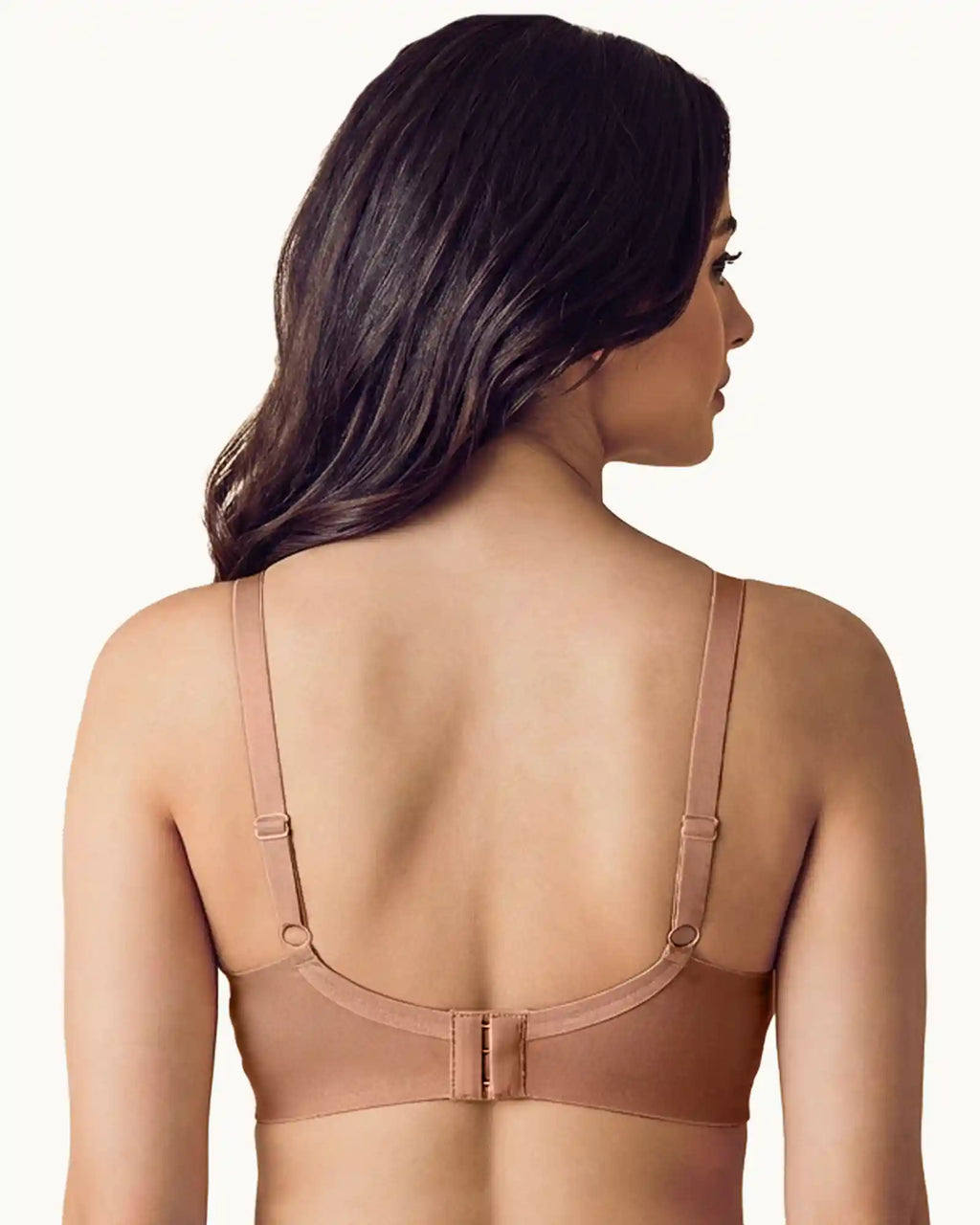 Cotton Non-wired Push-Up Bonded Bra (Level-3 Padding) with 3/4th Coverage (SB-93510) (Fawn)