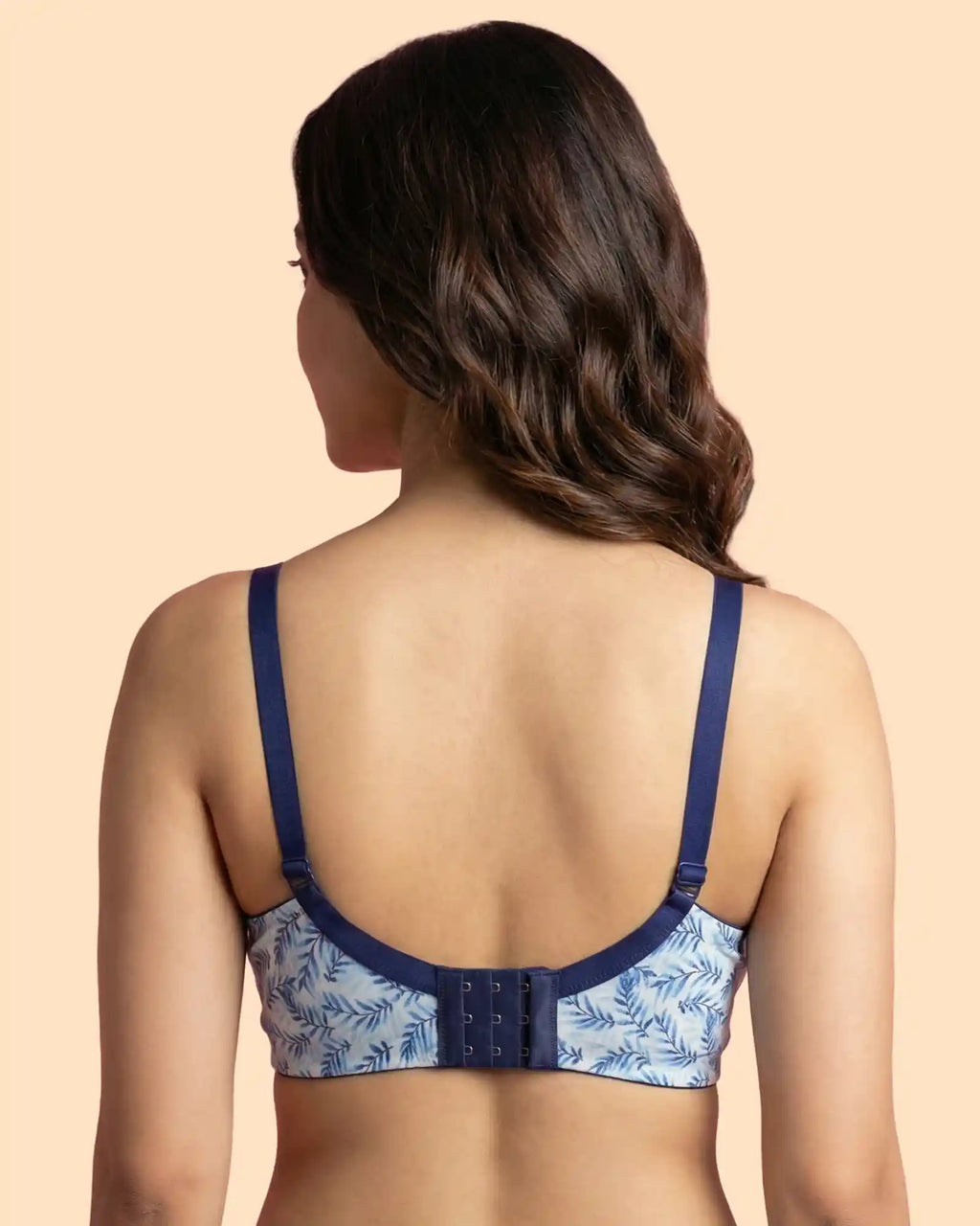 Printed Polyamide Bonded Maximiser Bra (Level-2 Padding) with 3/4th Coverage (TW-SB-51753)