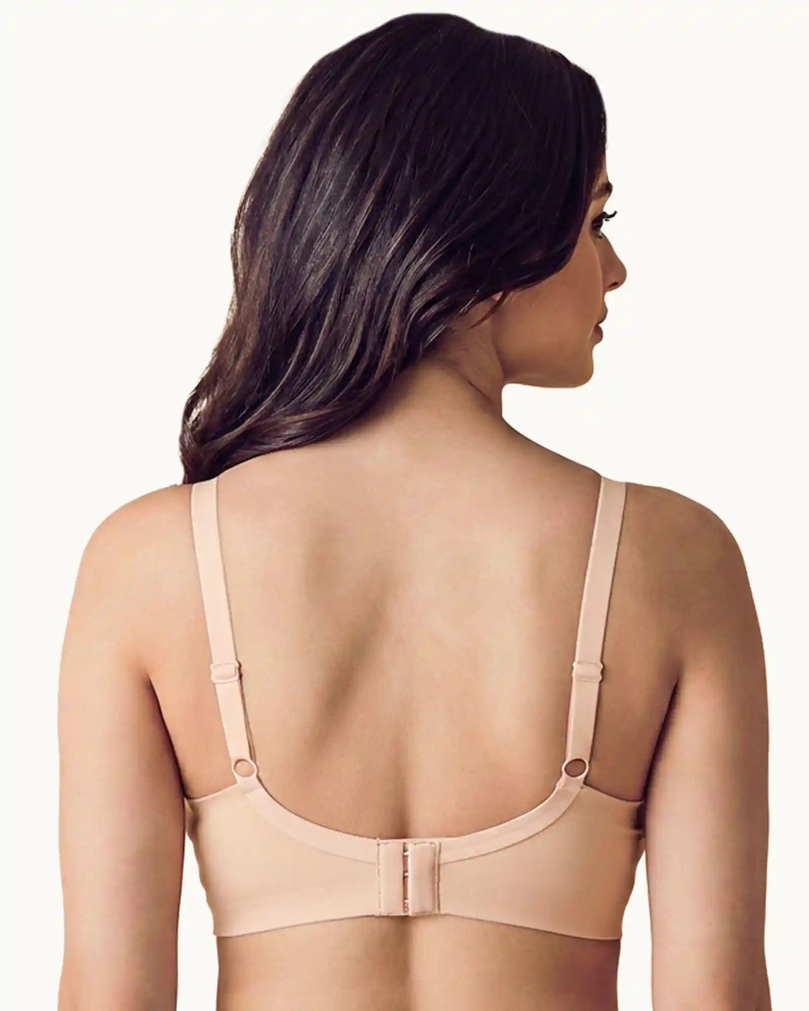 Cotton Non-wired Push-Up Bonded Bra (Level-3 Padding) with 3/4th Coverage (SB-93510) (Skin)