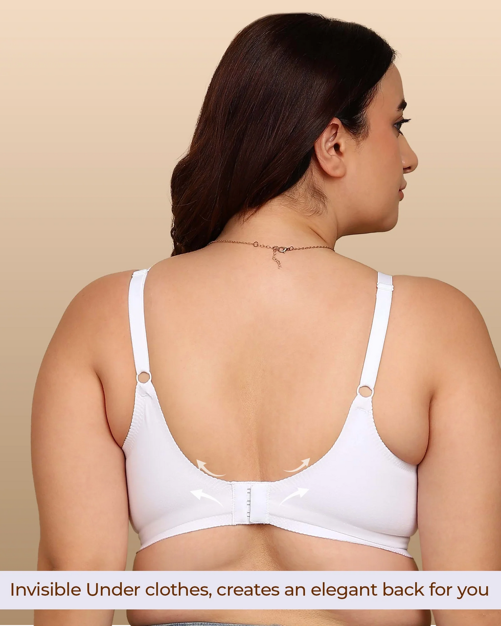 Swanz  Bonded Breathable Cotton Padded Full-Coverage Bra (SB-938)