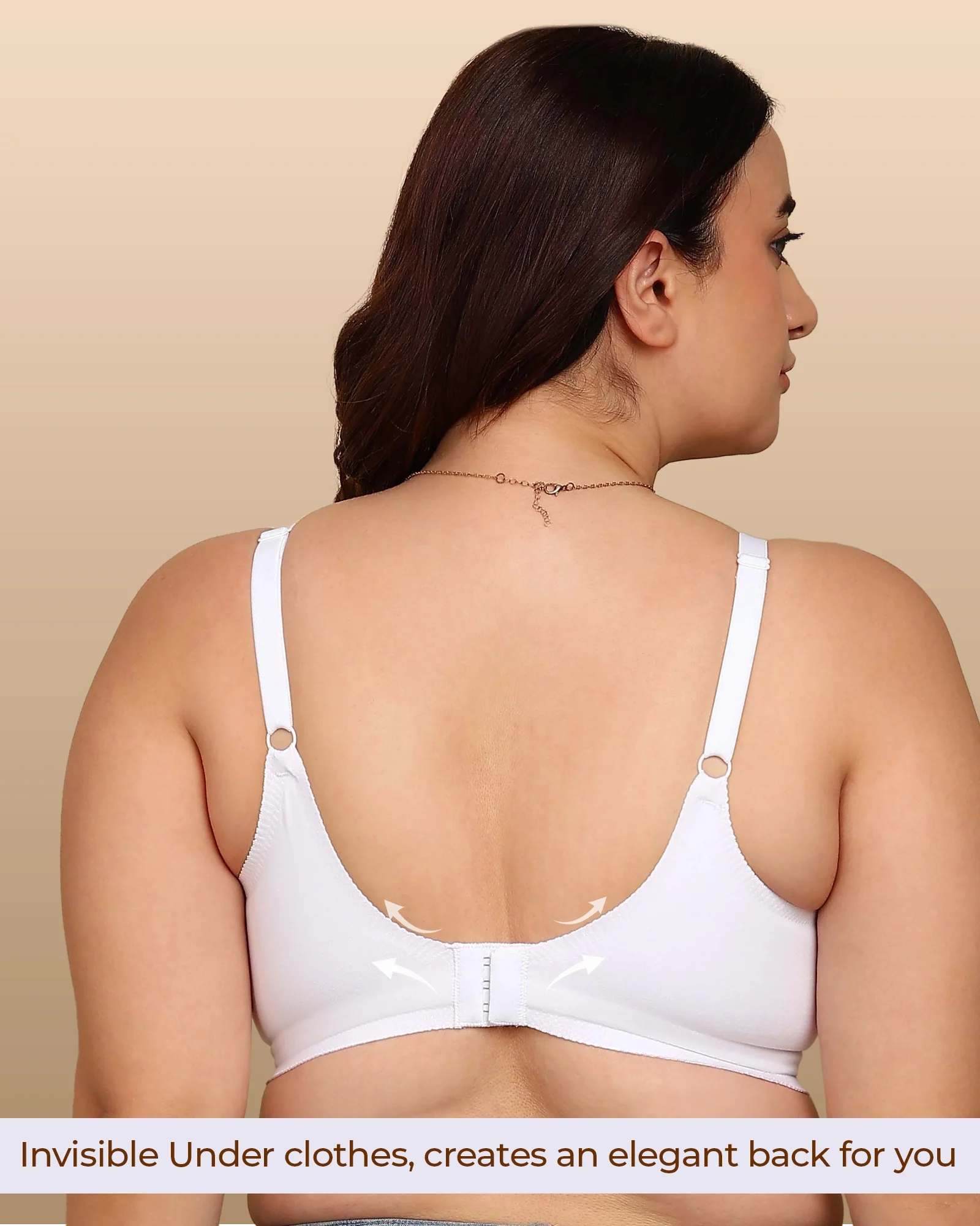 Swanz  Bonded Breathable Cotton Padded Full-Coverage Bra (SB-938)