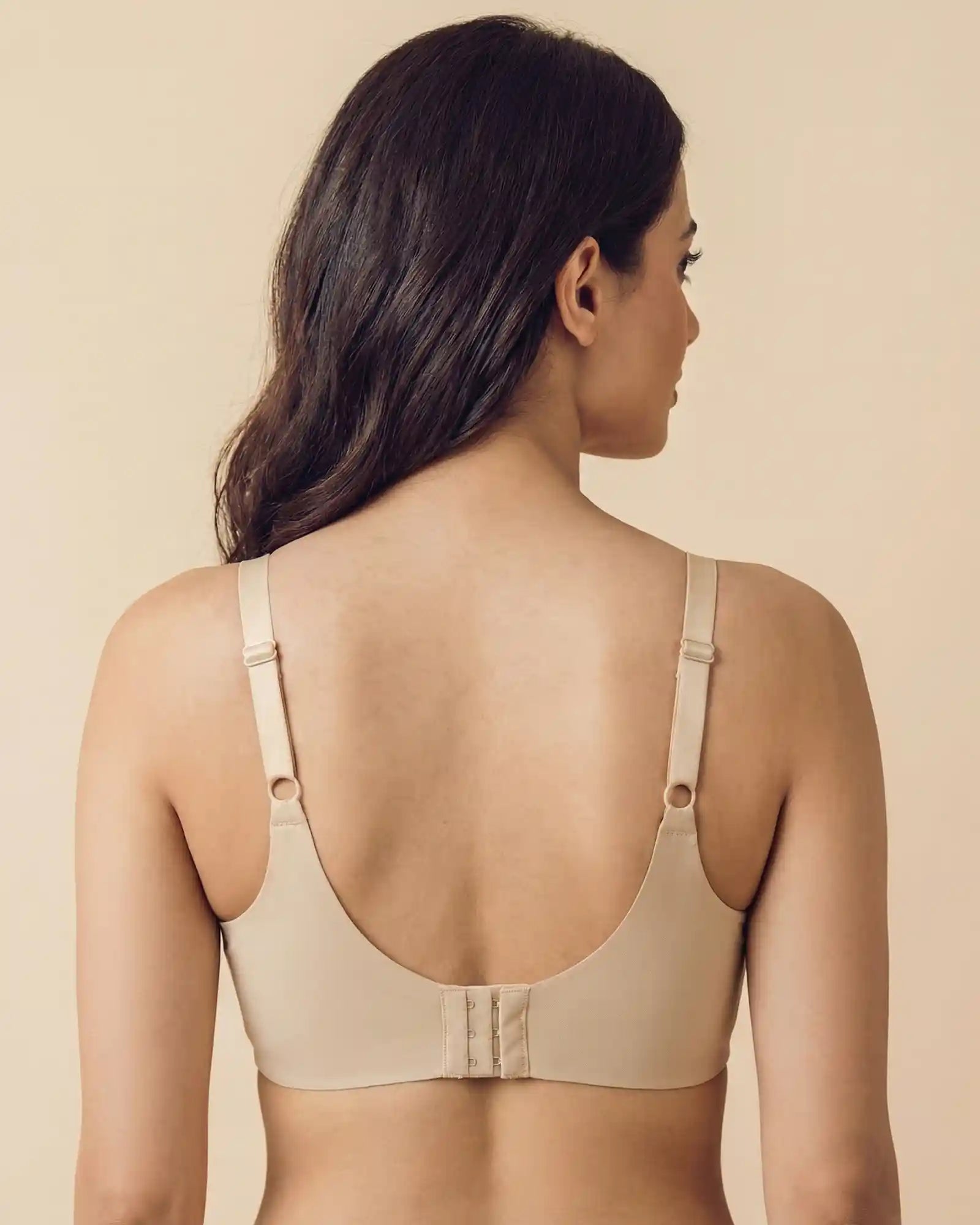 Polyamide Padded Full Coverage Bonded Bra (SB-968)(Skin)