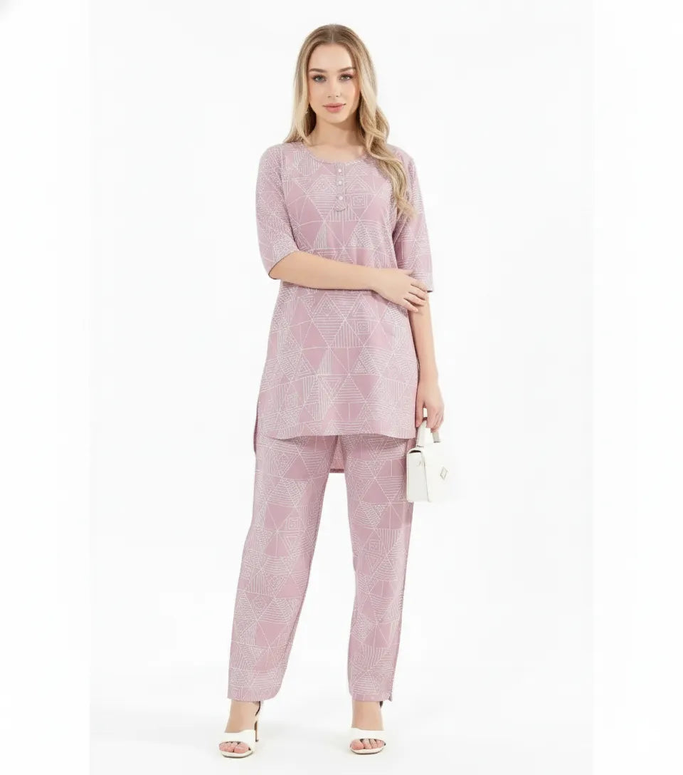 Arolisa  Women’s Premium Rayon Printed Night Suit Set – Soft, Stylish & Ultra-Comfortable Loungewear