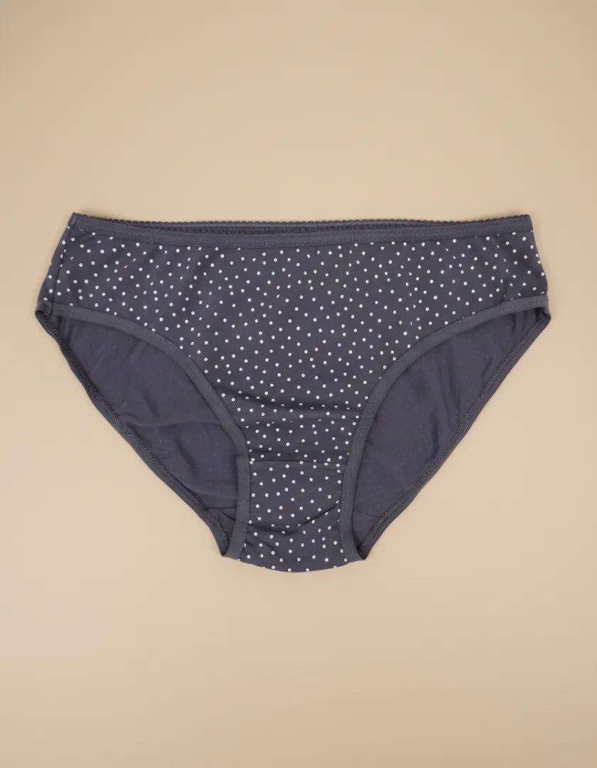 Swanz  Cotton Spandex Hipster Panty Soft Stretch Mid-Rise Comfort Fit