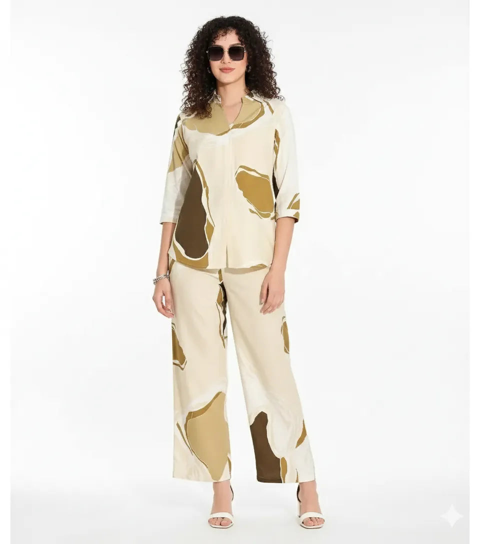 Arolisa  Women’s Premium Rayon Printed Night Suit Set – Soft, Stylish & Ultra-Comfortable Loungewear