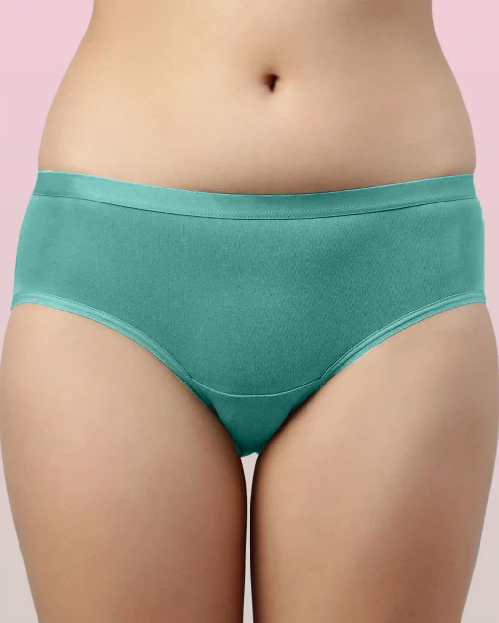 Swanz  High Coverage Cotton Spandex Hipster Panty with Stay-Fresh Treatment (Pack of 6)