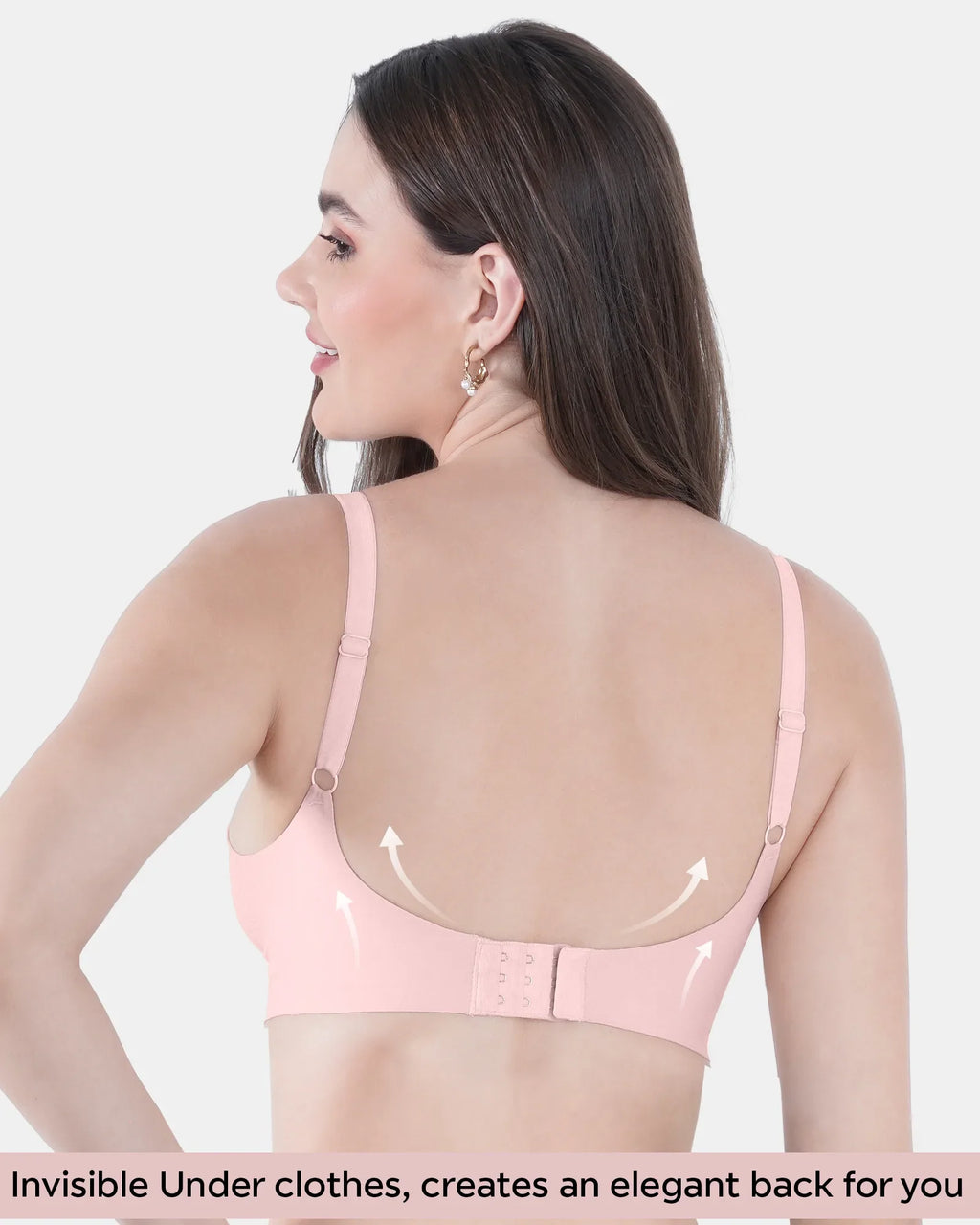 Swanz  Bonded Polyamide Full-Coverage Padded Bra (SB-968)