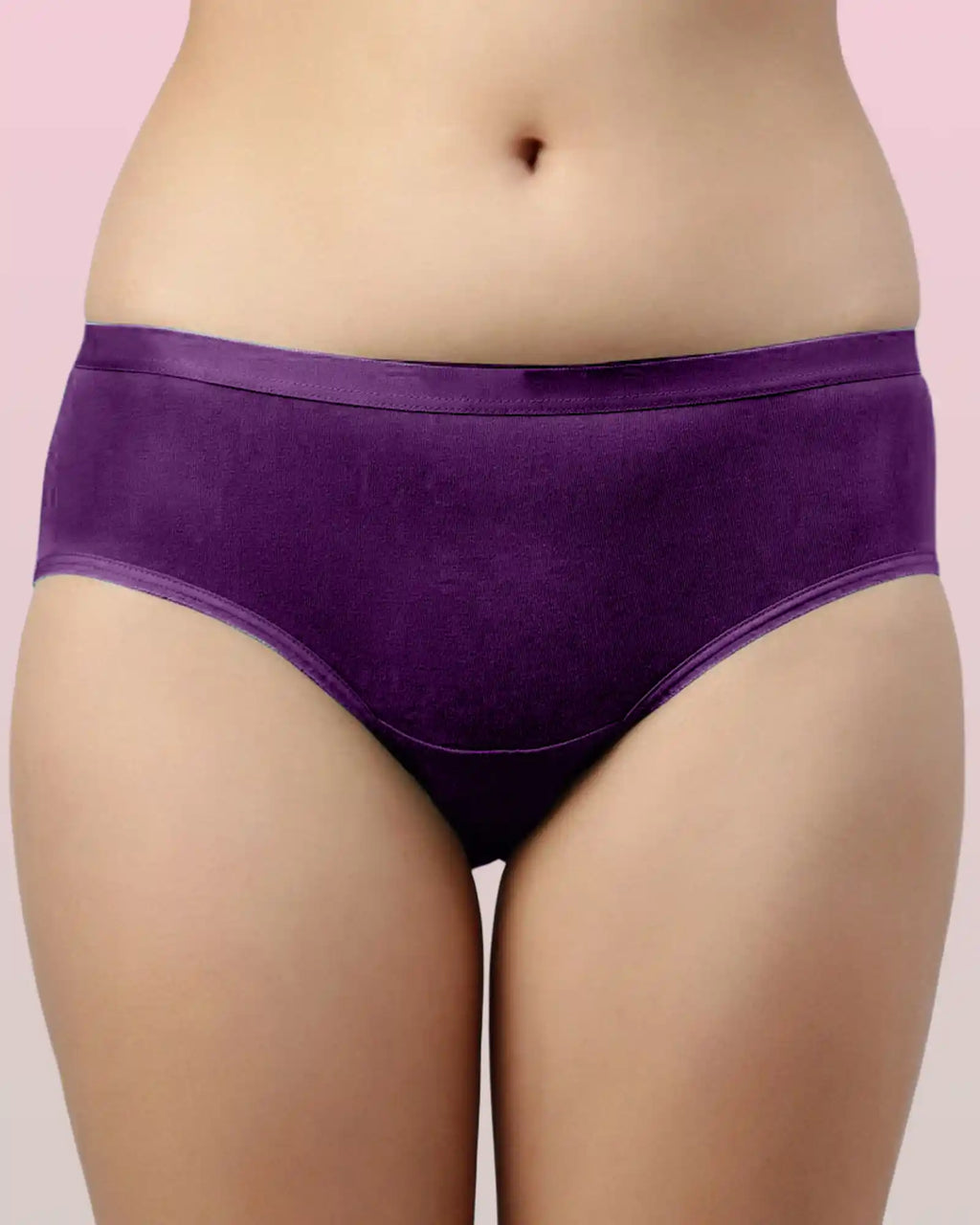 Swanz  High Coverage Cotton Spandex Hipster Panty with Stay-Fresh Treatment (Pack of 3)