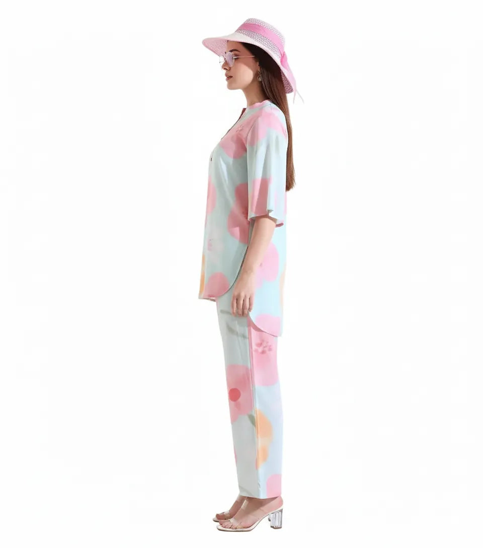Arolisa  Women’s Premium Rayon Printed Night Suit Set – Soft, Stylish & Ultra-Comfortable Loungewear