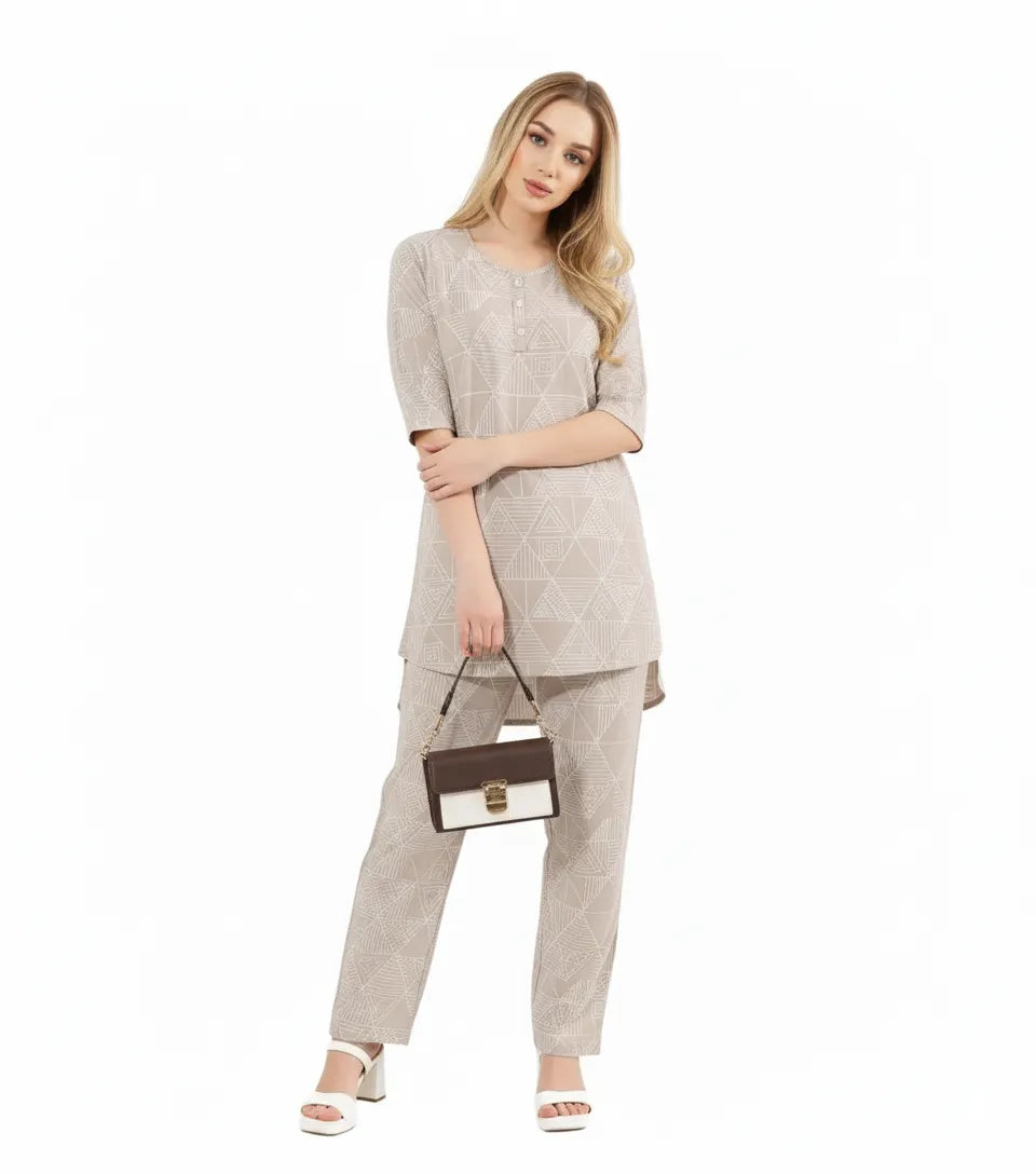 Arolisa  Women’s Premium Rayon Printed Night Suit Set – Soft, Stylish & Ultra-Comfortable Loungewear