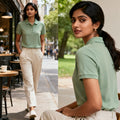 Swanz Bonded Stitchless T-Shirt (Green)