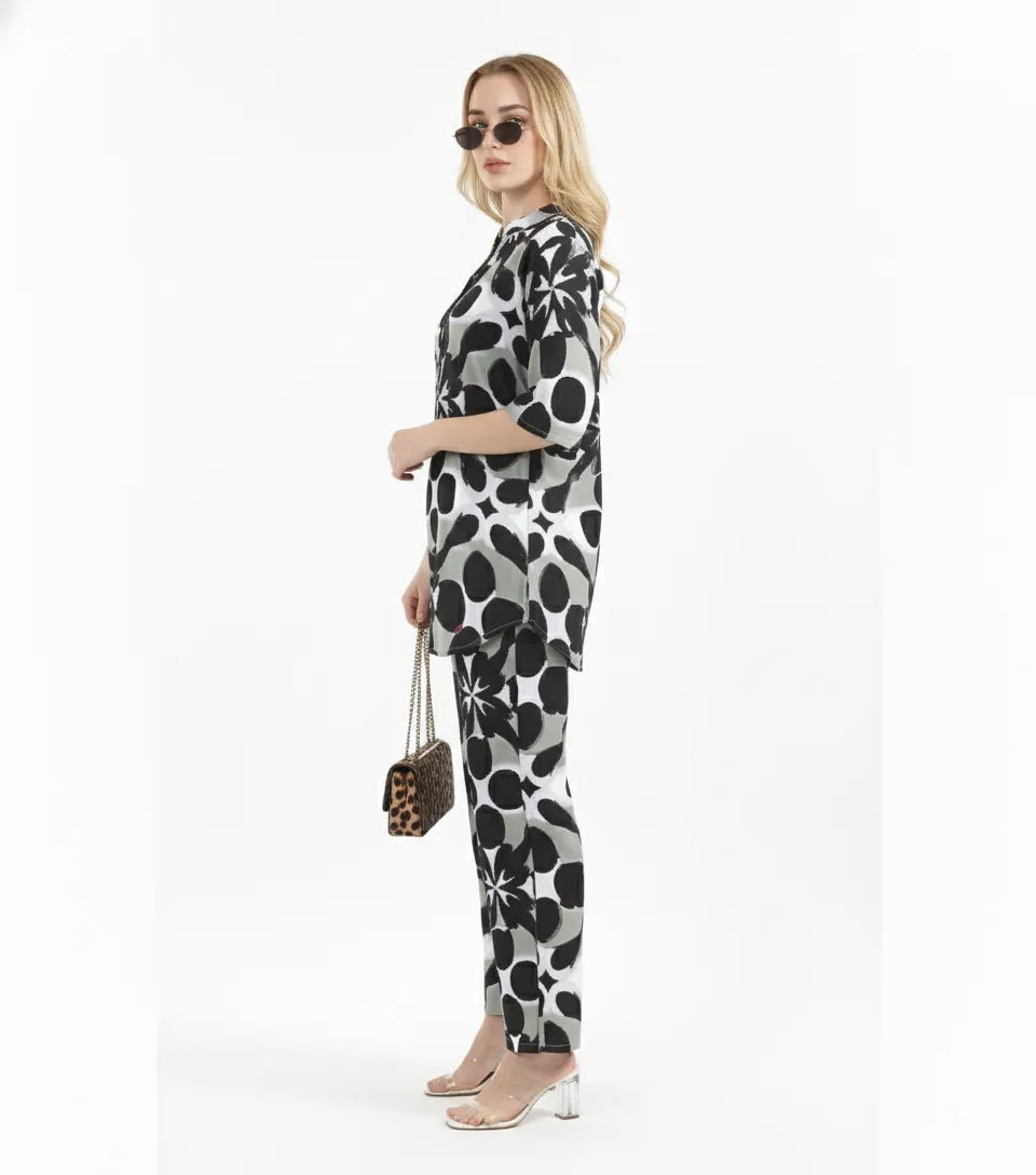 Arolisa  Women’s Premium Rayon Printed Night Suit Set – Soft, Stylish & Ultra-Comfortable Loungewear
