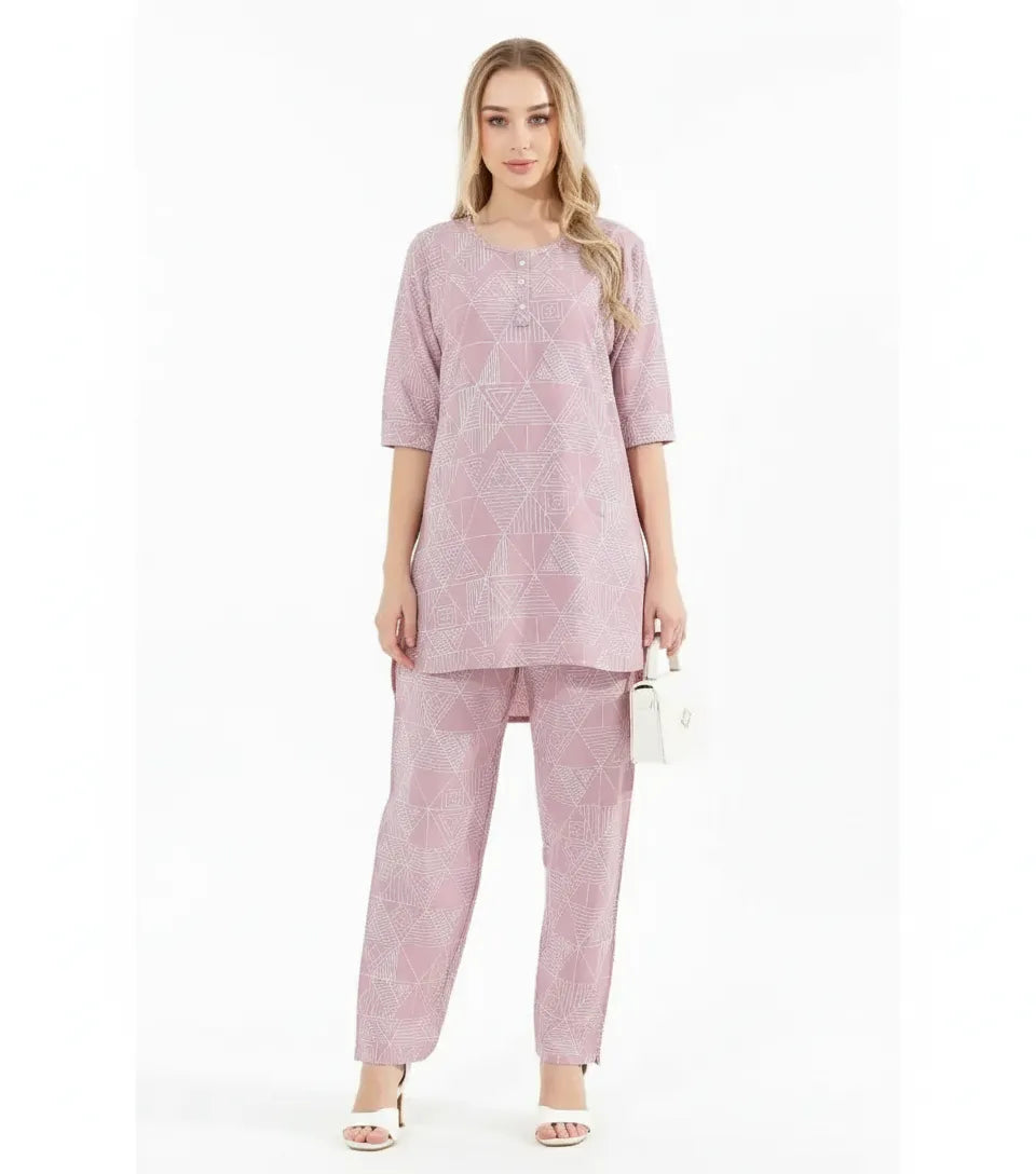 Arolisa  Women’s Premium Rayon Printed Night Suit Set – Soft, Stylish & Ultra-Comfortable Loungewear