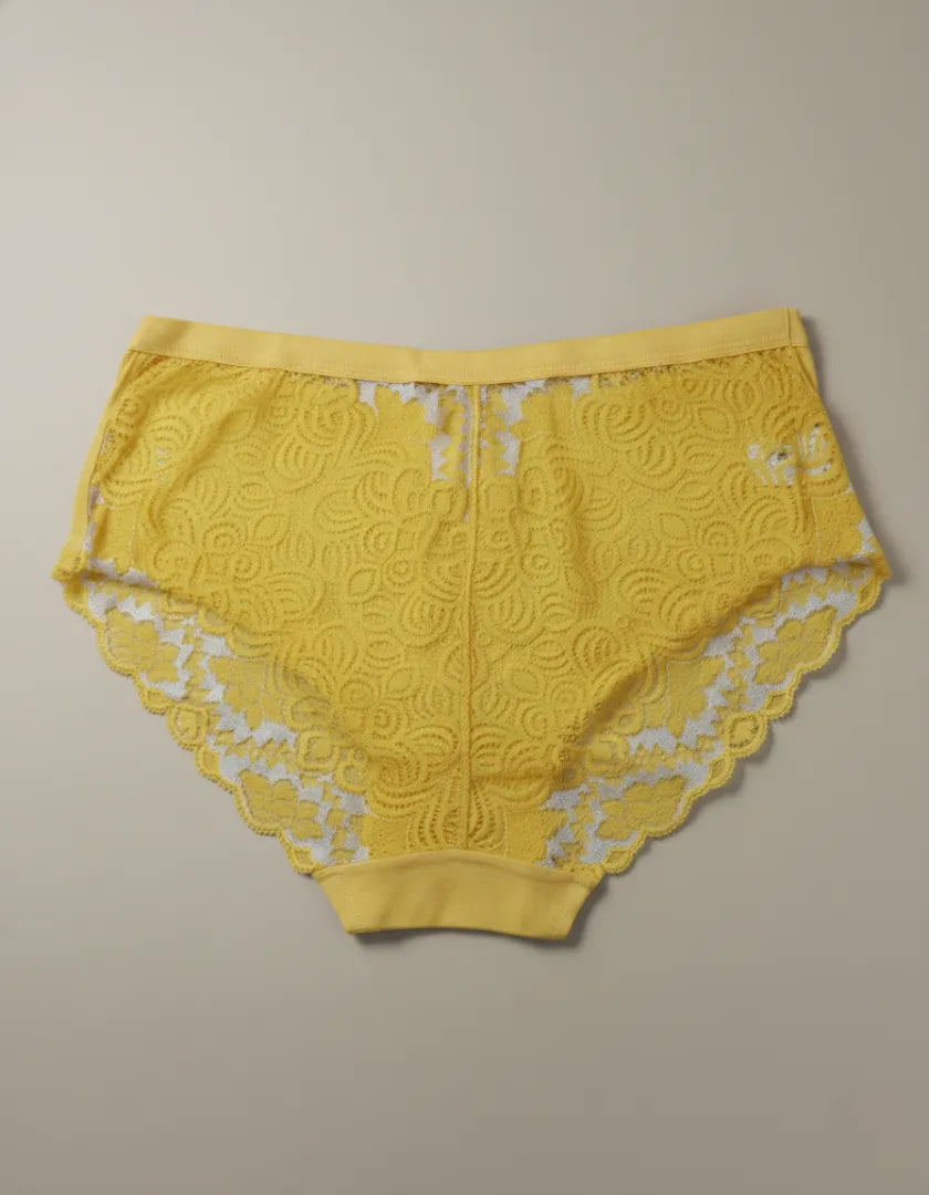Swanz  Lace Panty Elegant Soft Stretch Intimate Wear (Pack of 2)