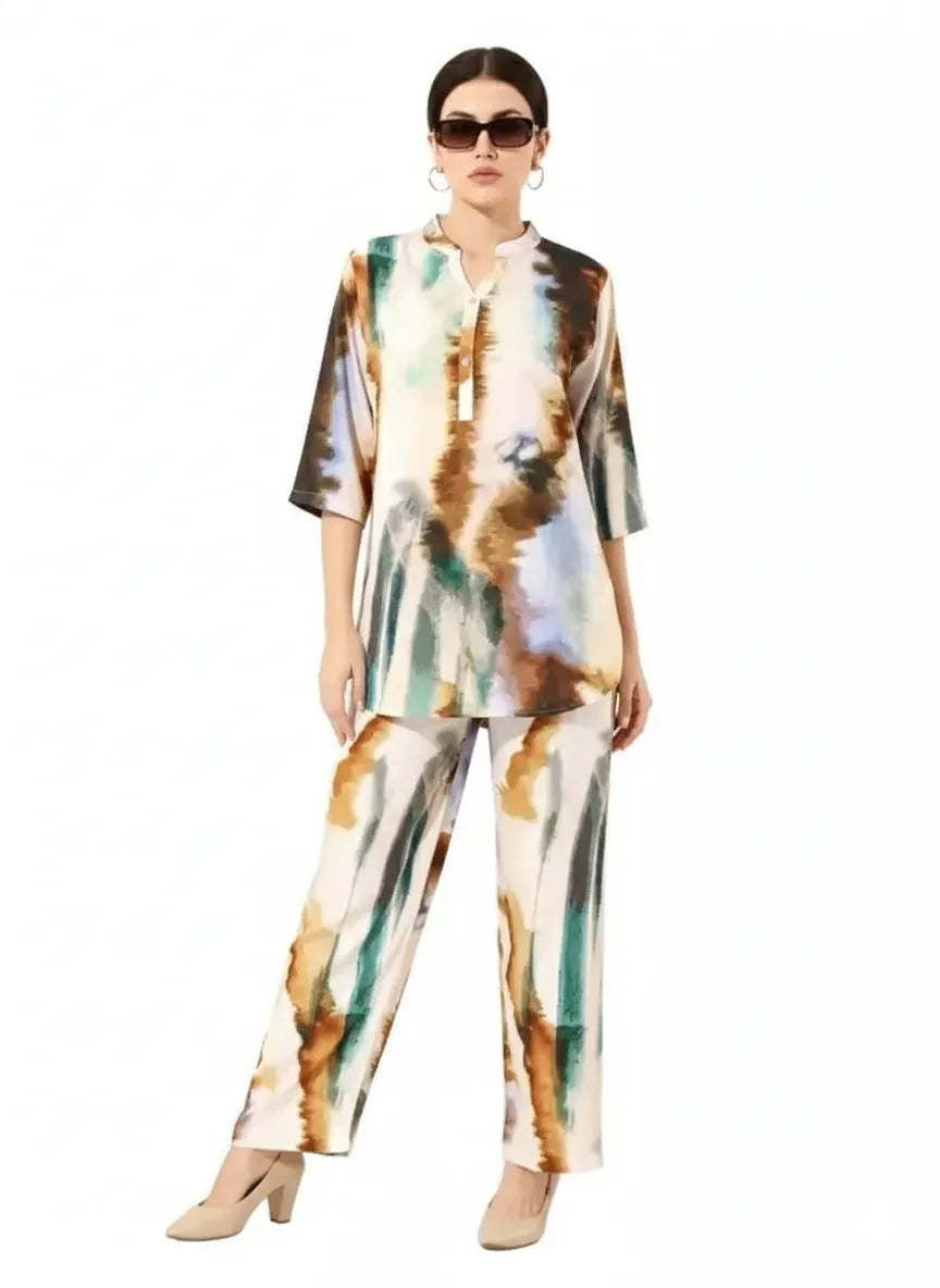 Arolisa  Women’s Premium Rayon Printed Night Suit Set – Soft, Stylish & Ultra-Comfortable Loungewear