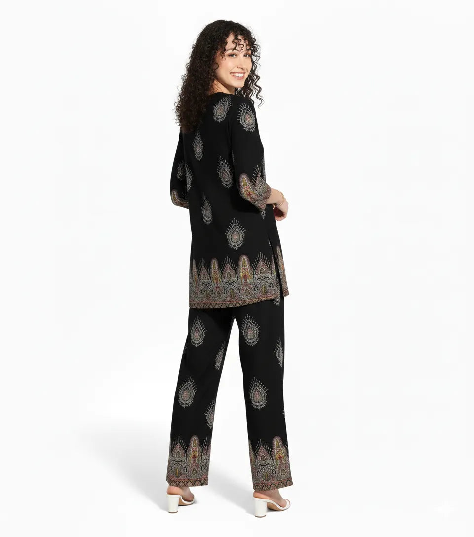 Arolisa  Women’s Premium Rayon Printed Night Suit Set – Soft, Stylish & Ultra-Comfortable Loungewear