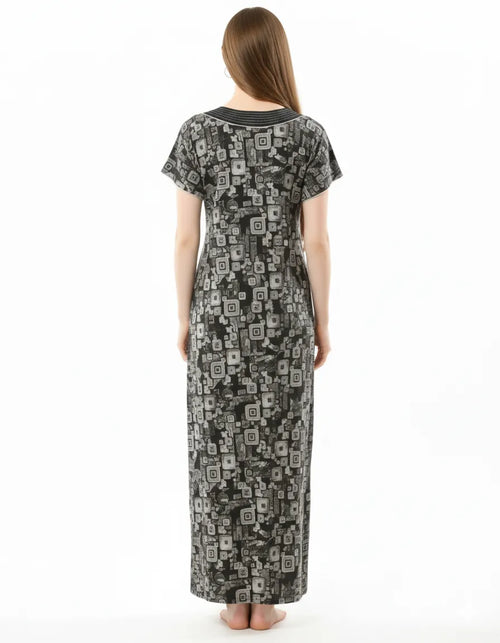 Arolisa Printed Rayon Alpine Nighty – Comfortable, Relaxed Fit (L/XL)